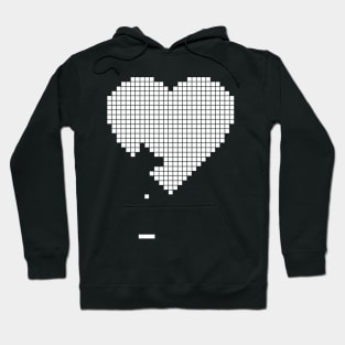 Pixel Heart - Retro Video Game Hoodie